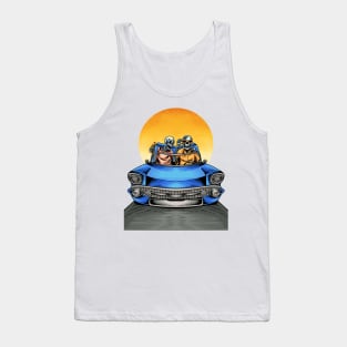 Cool Beer Skeleton Tank Top